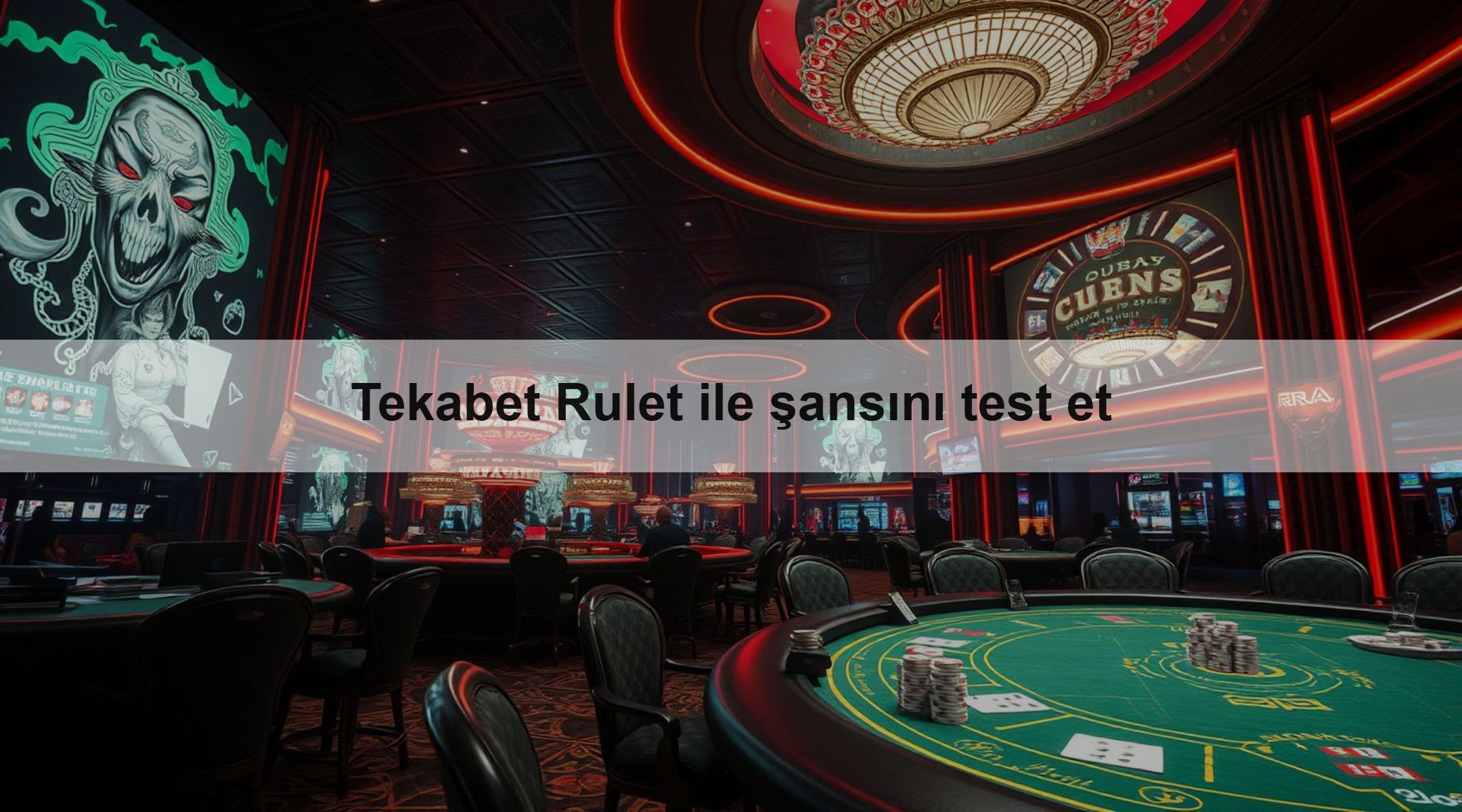 Tekabet Rulet ile şansını test et