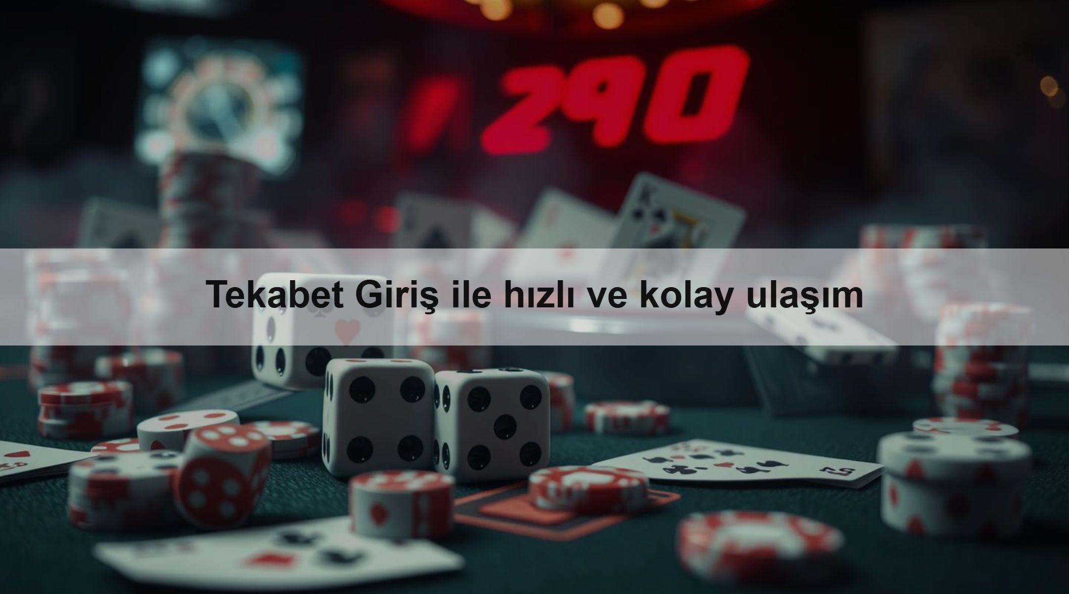 Tekabet Giriş ile hızlı ve kolay ulaşım